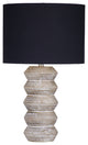 Booster Table Lamp - White Wash