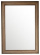 James Martin 157-M29-WW Bristol Rectangular Mirror In White Washed Walnut