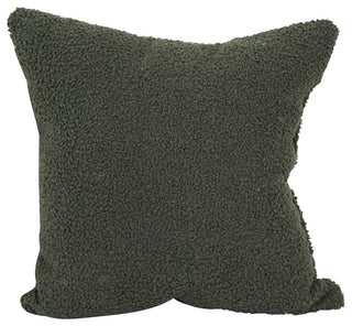 17" Jacquard Throw Pillow With Insert, Turell Army