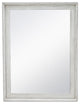 Picket Fence Mirror Blanc Finish