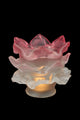 Meyda Lighting 15666 Pink/White Tier Glass