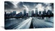 "City With Blue Tint" Canvas Print