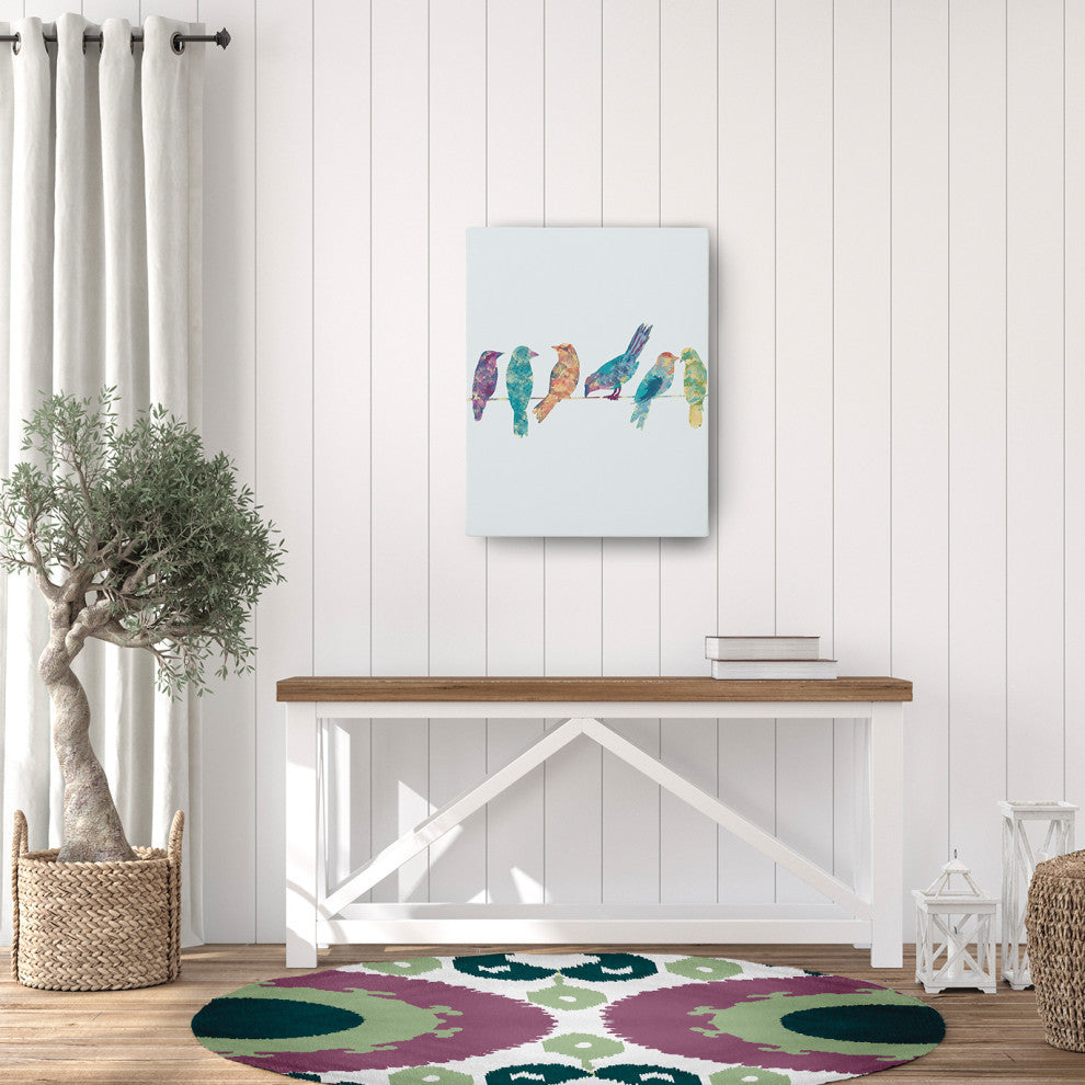 Boho Chenille Rug, Green, 5' Round