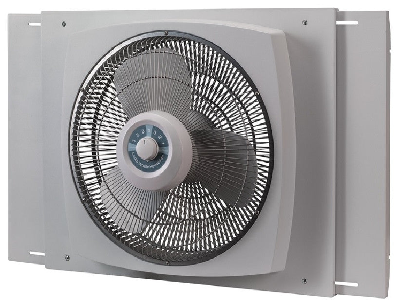 Lasko High Velocity Window Fan, 16", 3 Speed, White