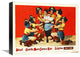 "Abbott & Costello - Meet Captain Kidd" Canvas Giclee, 16"x12"