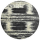 Ahgly Company Indoor Round Mid-Century Modern Area Rugs, 4' Round