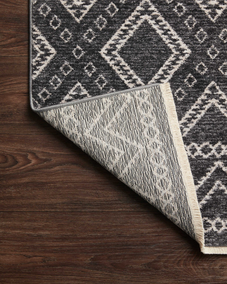 Loloi II Vance Charcoal / Dove 2'-3" X 3'-10" Area Rug