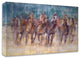 "Final Sprint" by Valtcho Tonov, Print on Canvas, 21"x14"
