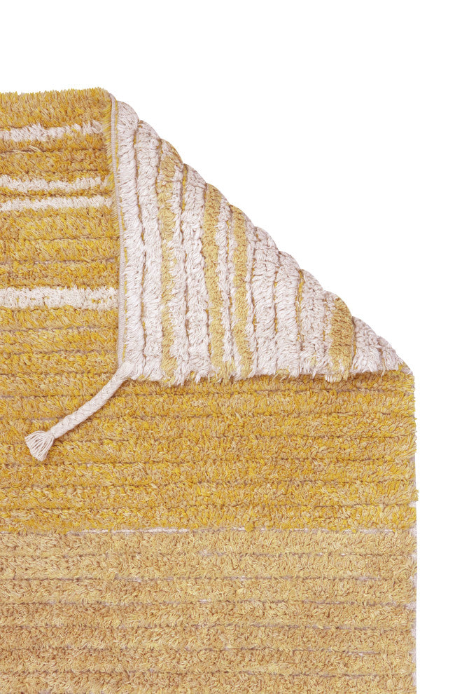 Reversible washable rug Twin Amber