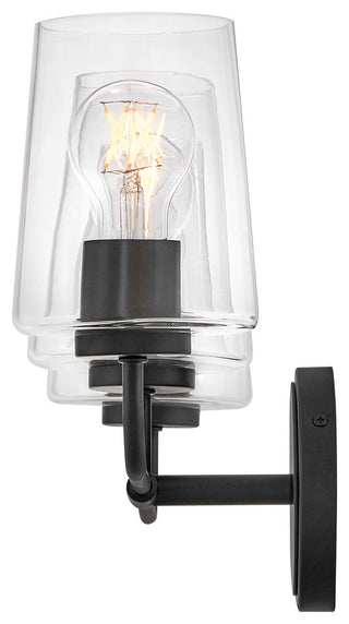 Lark Kline Medium Three Light Vanity, Black