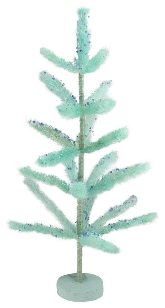 30" Pastel Green Sisal Pine Artificial Easter Tree