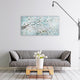 Abstract cherry blossom - Oil Painting Print on Wrapped Canvas, Wall art, 48"x24"