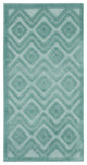 Nourison Versatile 2' x 4' Aqua/Teal Modern Area Rug