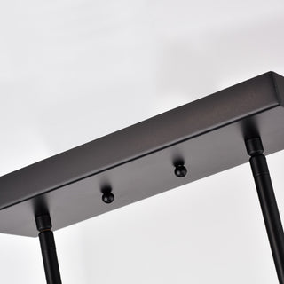 CHLOE Lighting IRONCLAD Industrial 5 Light Textured Black Pendant