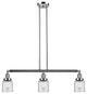 INNOVATIONS LIGHTING 213-PN-G52-LED Small Bell 3 Light Island Light