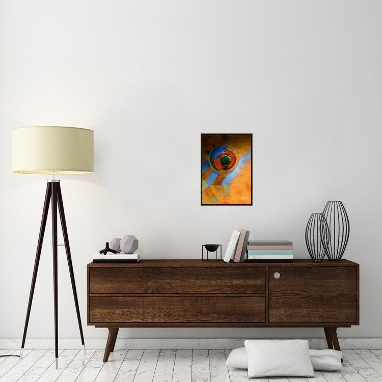 "Makeup" Framed Canvas Giclee by Andrey Narchuk, 16x23"
