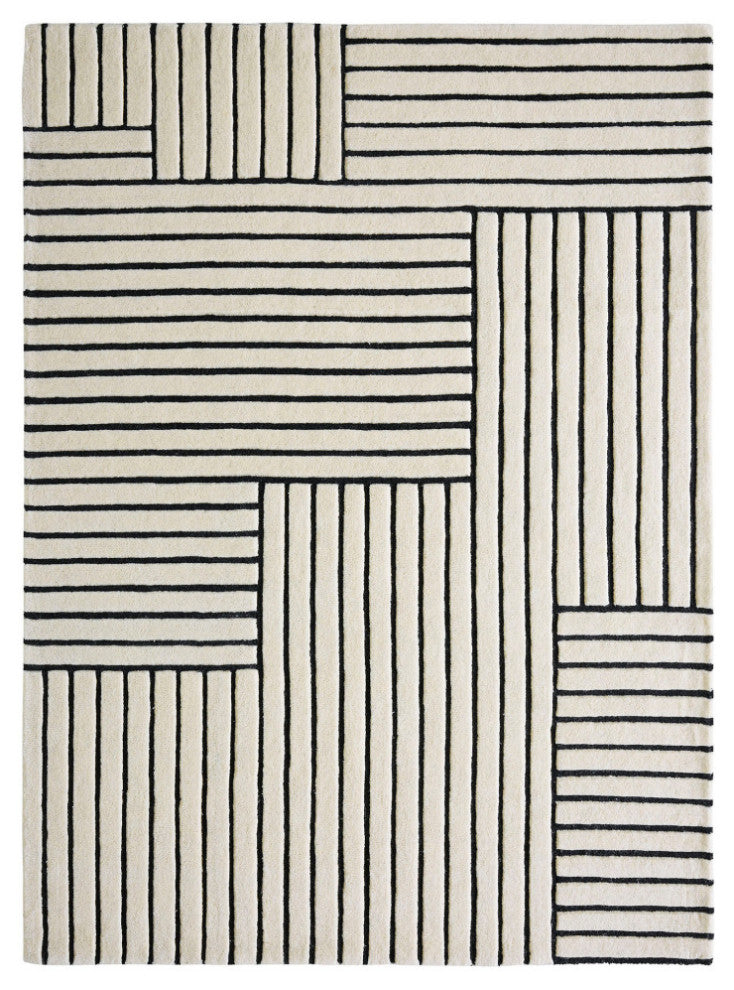 Arctica 5'3" X 7'3" Ft Hand Tufted Indoor Rug