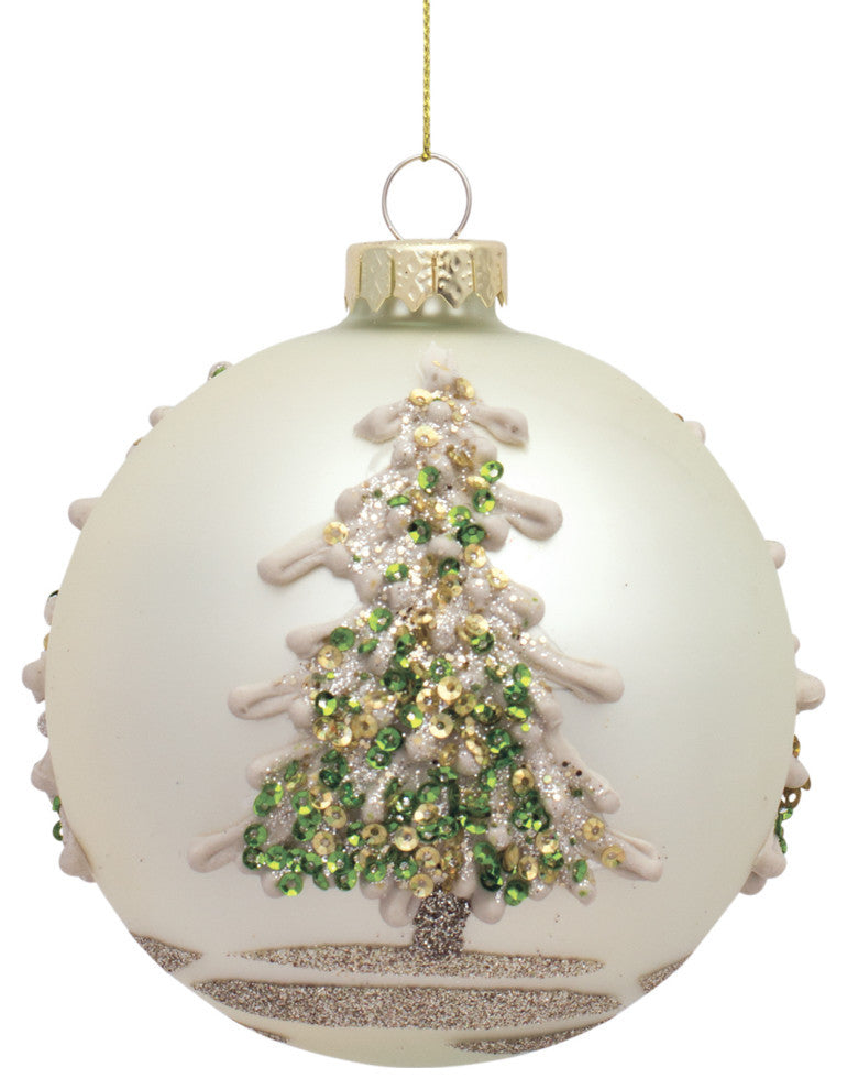 Glass Ornament, 6-Piece Set