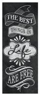 "The Best Things in Life" Digital Paper Print by Mary Urban, 22"x52"