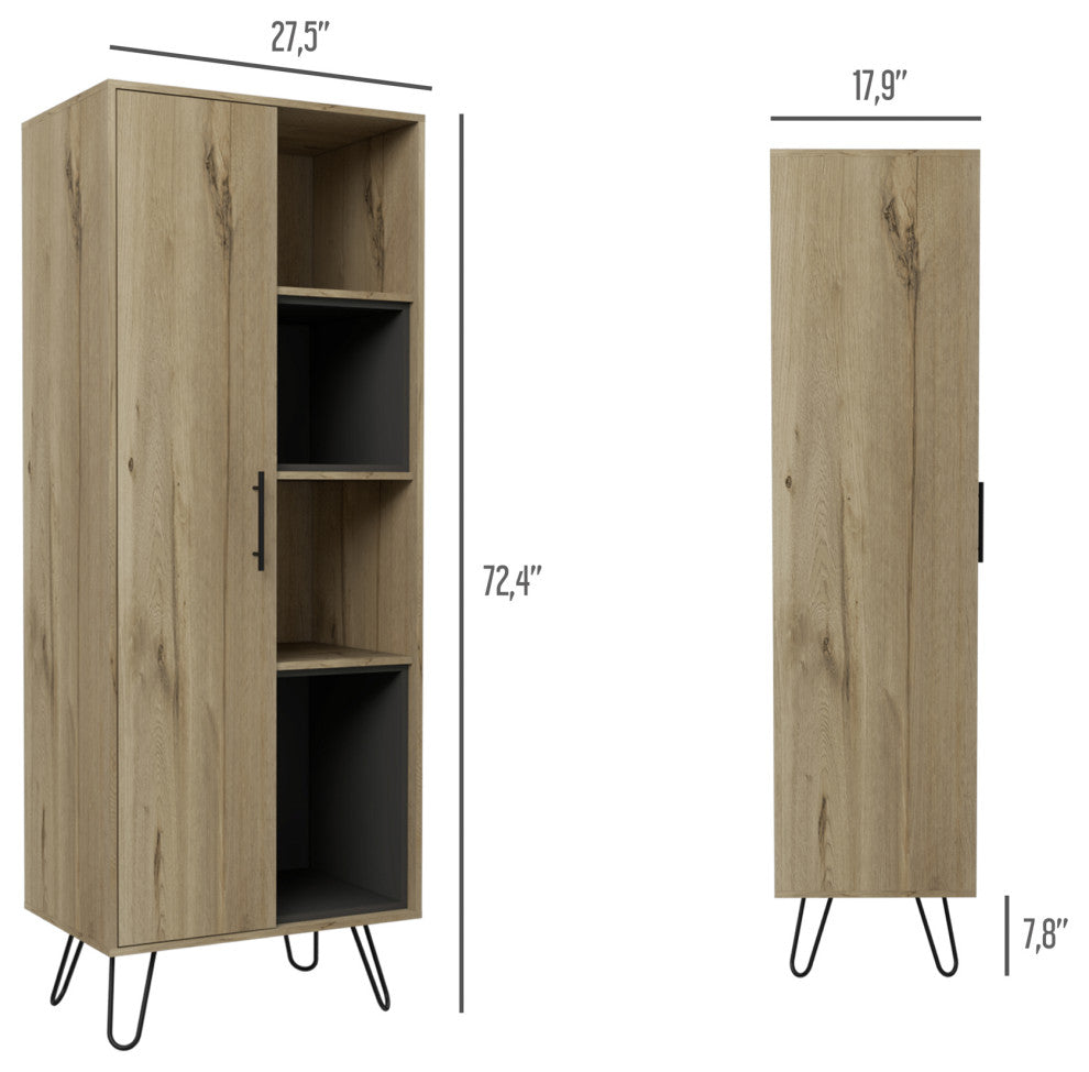 Aster Wood Pantry Cabinet