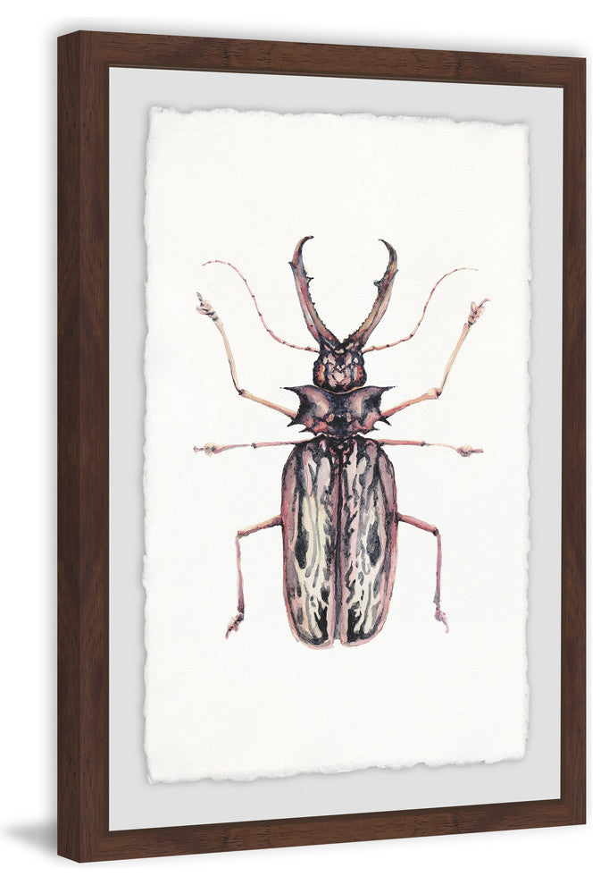 "Artsy Insect" Framed Painting Print, 20"x30"