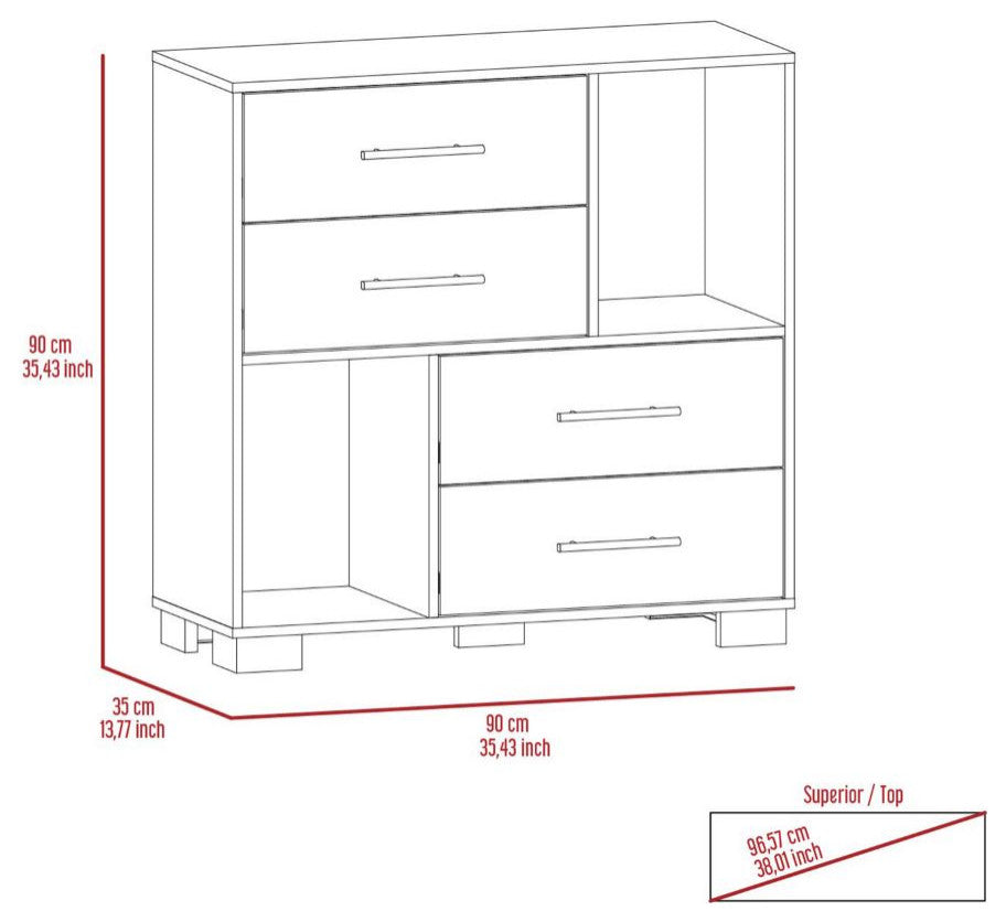 Fountain Dresser, Black