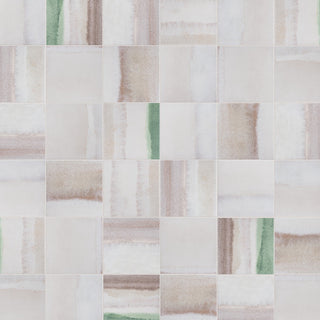 Matter Canvas Bone Green Porcelain Floor and Wall Tile