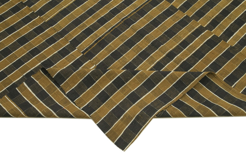 Rug N Carpet - Handwoven Oriental 5' 4'' x 8' 11'' Unique Wool Kilim Rug