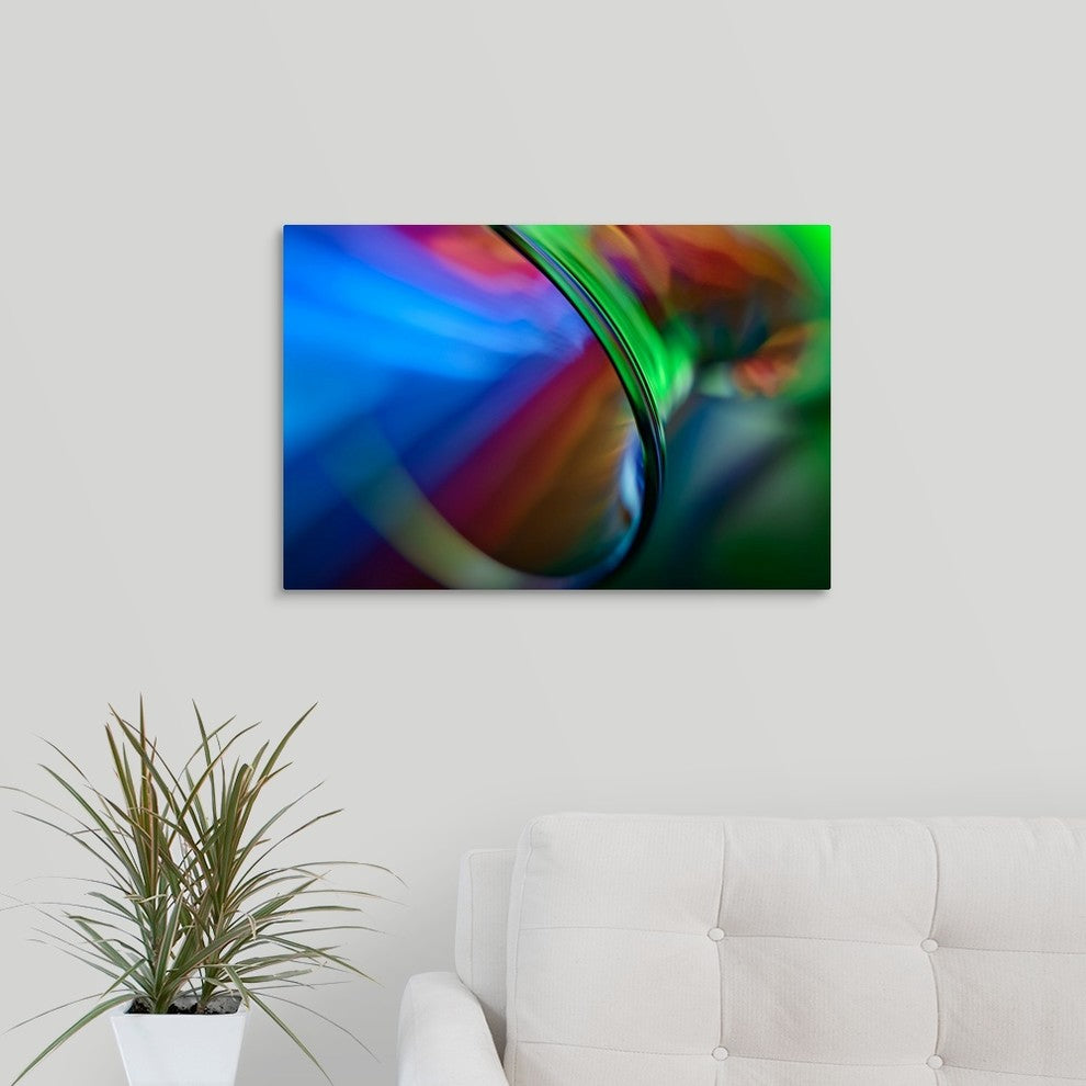 "Pouring Light" Wrapped Canvas Art Print, 24"x16"x1.5"