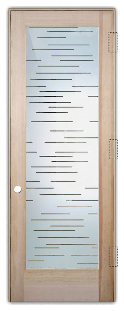 Interior Prehung Door or Interior Slab Door - Finer Lines - Douglas Fir...