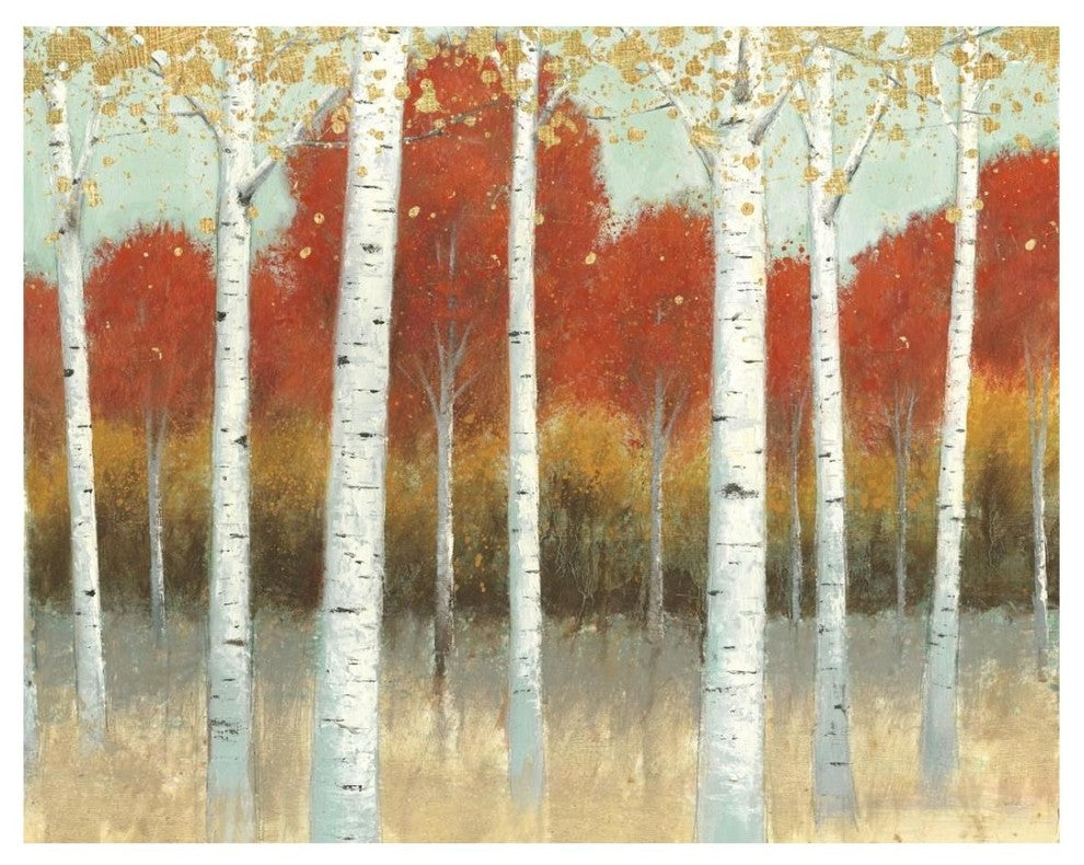 "Fall Promenade I" Digital Paper Print by James Wiens, 26"x22"