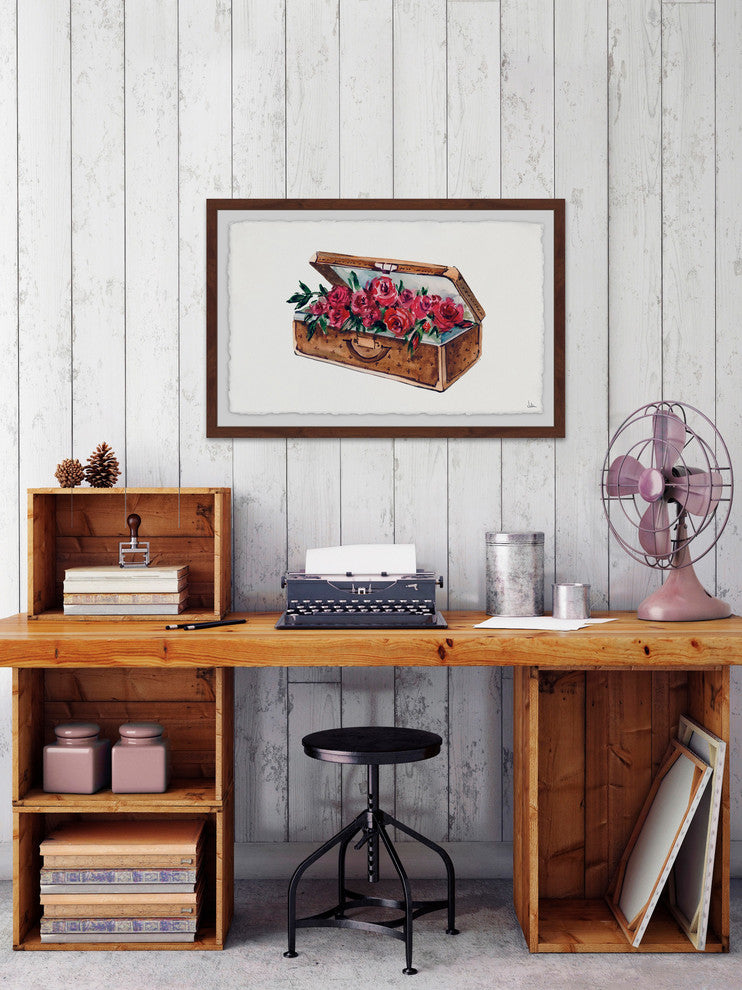 "Something Nice" Framed Painting Print, 36"x24"
