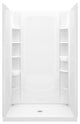 Sterling Alcove 48"x34"x75.75" Vikrell Center Shower Kit, White