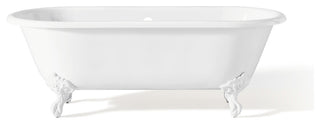 Cheviot Products Regal Cast Iron Bathtub With Continuous Rolled Rim