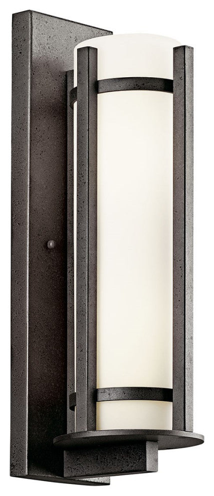 Kichler Camden 3 Light Large Outdoor Wall Light in Anvil Iron