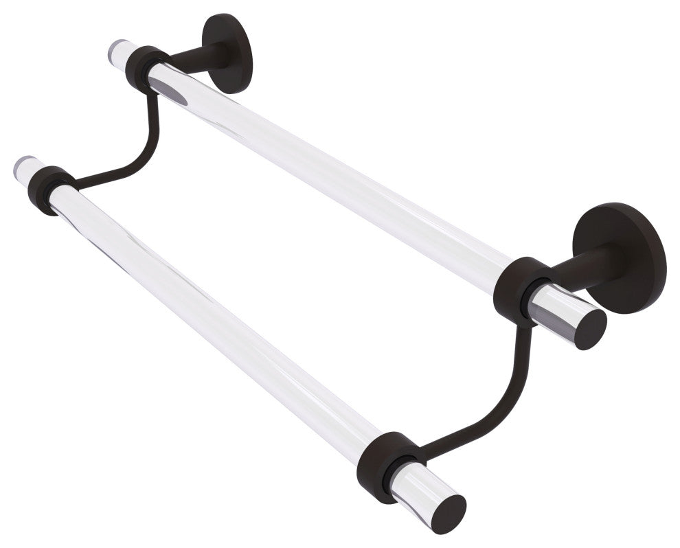 Clearview 24" Double Towel Bar, Oil Rubbed Bronze