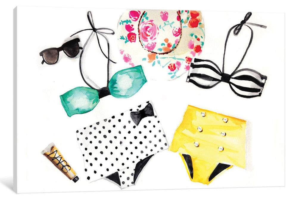 "Summer Bikinis" by Rongrong DeVoe, 26x18x1.5