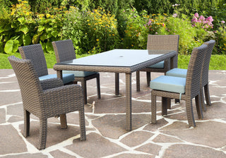 St. Tropez Rectangular Dining Set, Pool