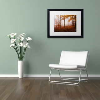 'Breathe Me' Matted Framed Canvas Art by Philippe Sainte-Laudy
