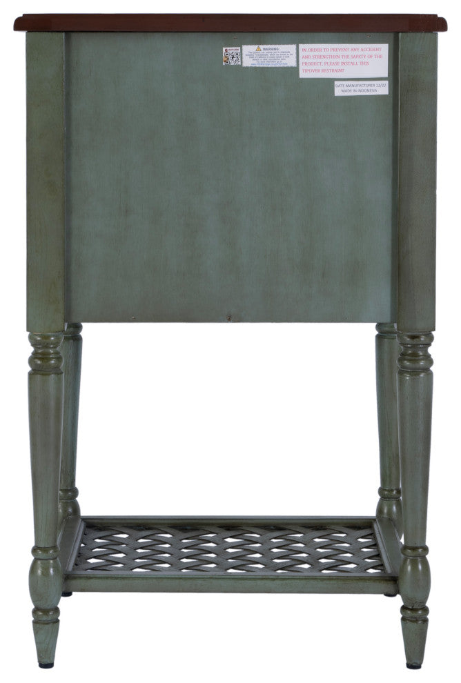 Butler Chadway Rustic Blue End Table