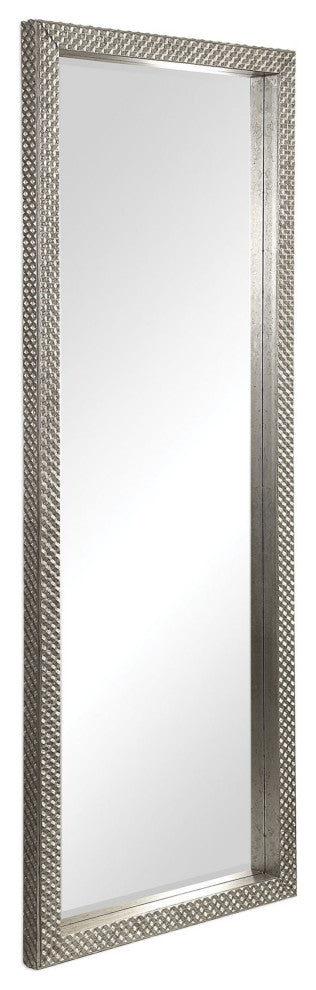 Uttermost 09406 Cacelia 27-1/4" W x 75-1/4" H Rectangular Glass - Metallic