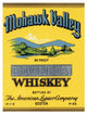 "Mohawk Valley Bourbon Whiskey" Print by Vintage Booze Labels, 35"x46"