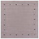 6' Square Persian Gabbeh Handmade Wool Rug - Q15235