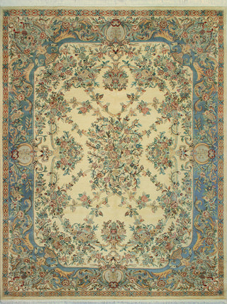 Pak-Persian Delmer Ivory/Gray Rug, 9'0x12'1