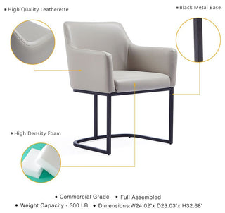 Manhattan Comfort Serena Dining Armchair
