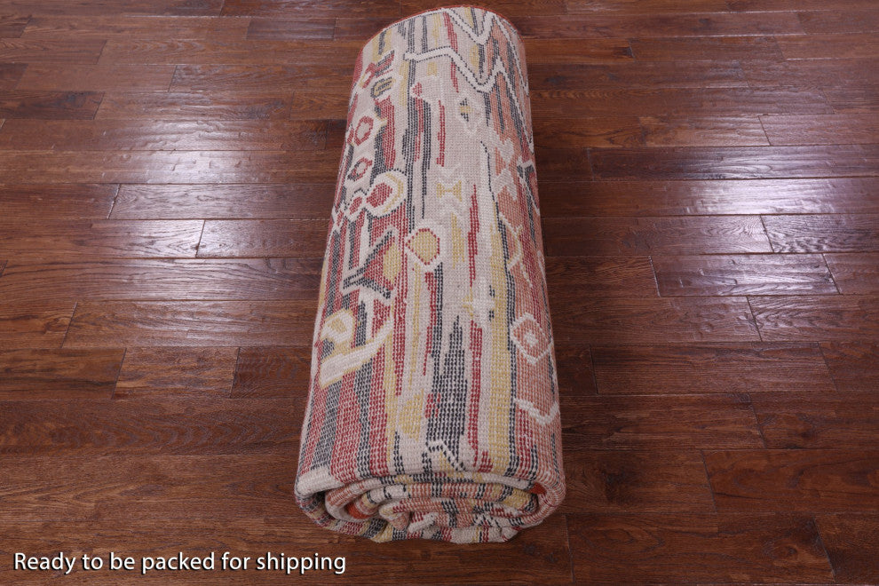 8' 4" X 10' 0" Moroccan Handmade Wool Rug Q9277