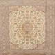 Ahgly Company Indoor Square Traditional Area Rugs, 5' Square