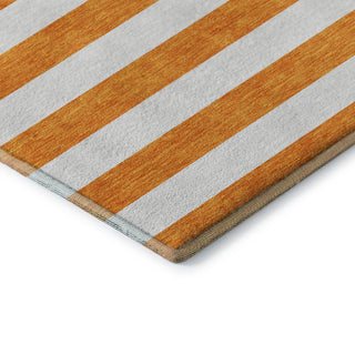 Premium Machine Washable Mayfield AMF528 Orange 5' x 7'6" Rug