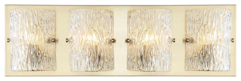 Morgan 4-Lt Bath - Satin Brass