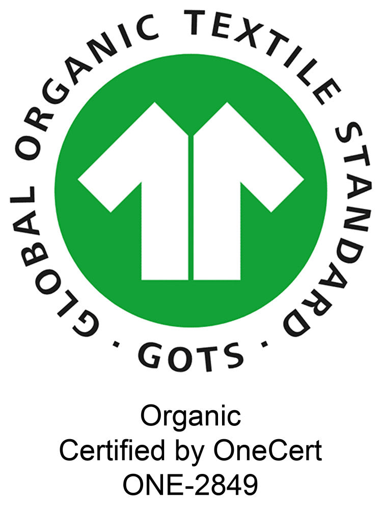 GOTS Certified 300TC Organic Cotton Wrinkle Resistant Fitted Sheet 17" Pockets,
